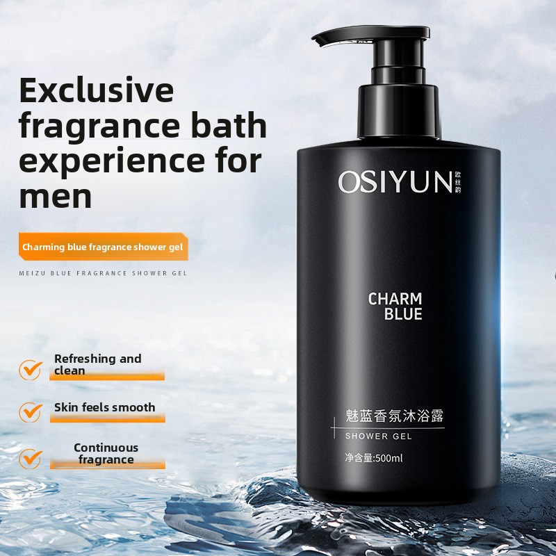 Perfume Fragrance Types For Men - Очаровательный синий ароматный гель для душа