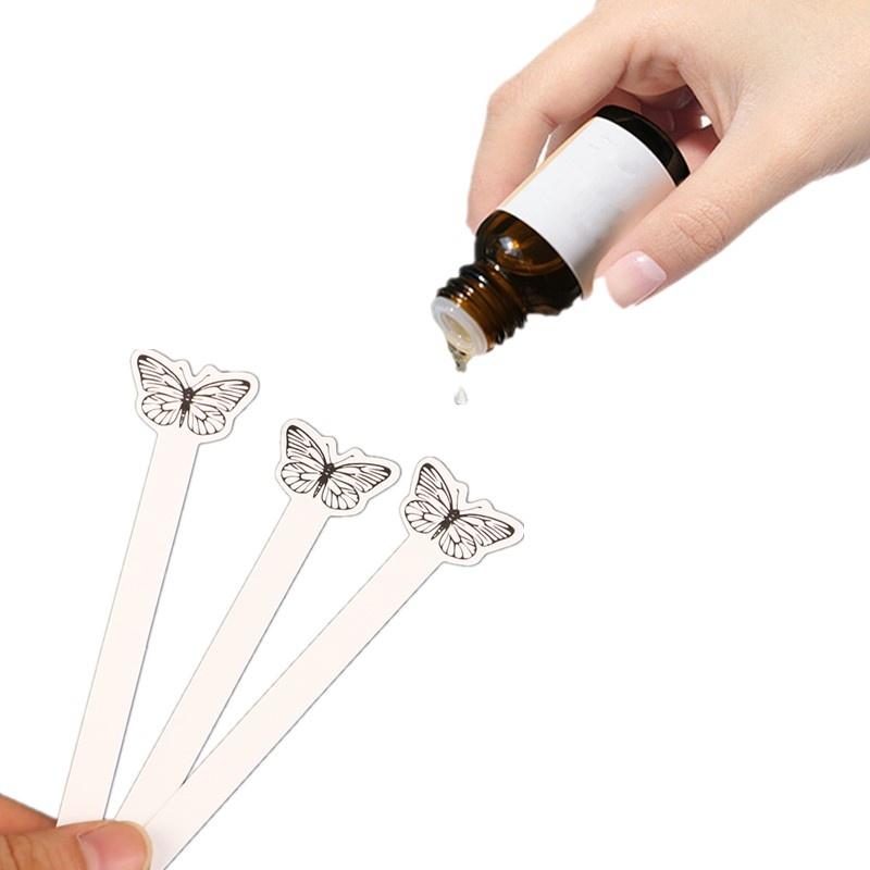 Perfume Fragrance Essential Oil - 100 шт. креативных тестовых полосок в