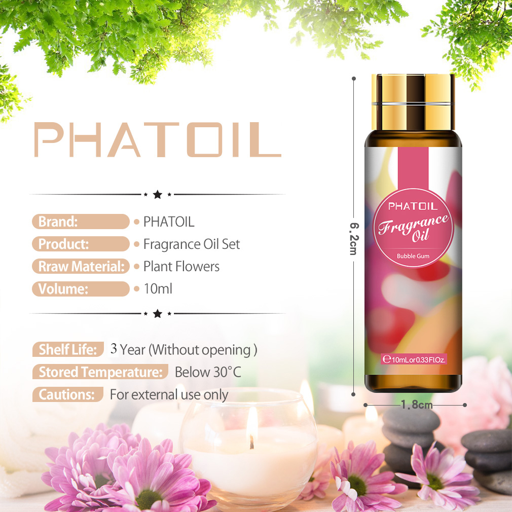 PHATOIL 9 шт. по 10 мл Аромати – обзор и цена Musk White Oil